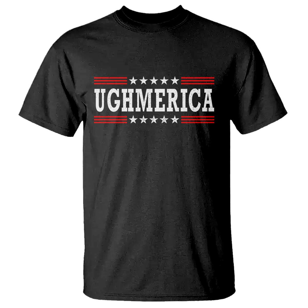 Ughmerica Anti 4th of July T Shirt TS10 Black Print Your Wear
