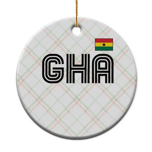 Proud Ghanaian Ceramic Ornament Minimalist Ghana Typography Design Ghana Flag TS10 1pc Christmas Plaid Print Your Wear