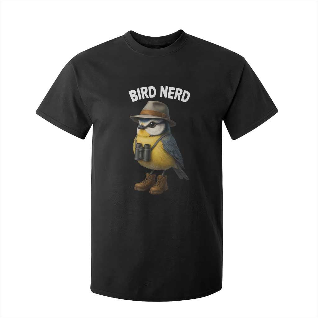 Bird Nerd T Shirt For Kid Funny Birding Bird Lover Watcher Twitcher TS10 Black Print Your Wear
