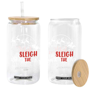 Sleigh The Patriarchy Glass Can Feminist Christmas Womens Rights TS10 Print Your Wear