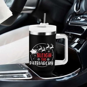 Sleigh The Patriarchy Tumbler With Handle Feminist Christmas Womens Rights TS10 Print Your Wear