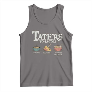 Taters Potatoes Tank Top Funny Movie Fans Holiday Gift TS10 Deep Heather Print Your Wear