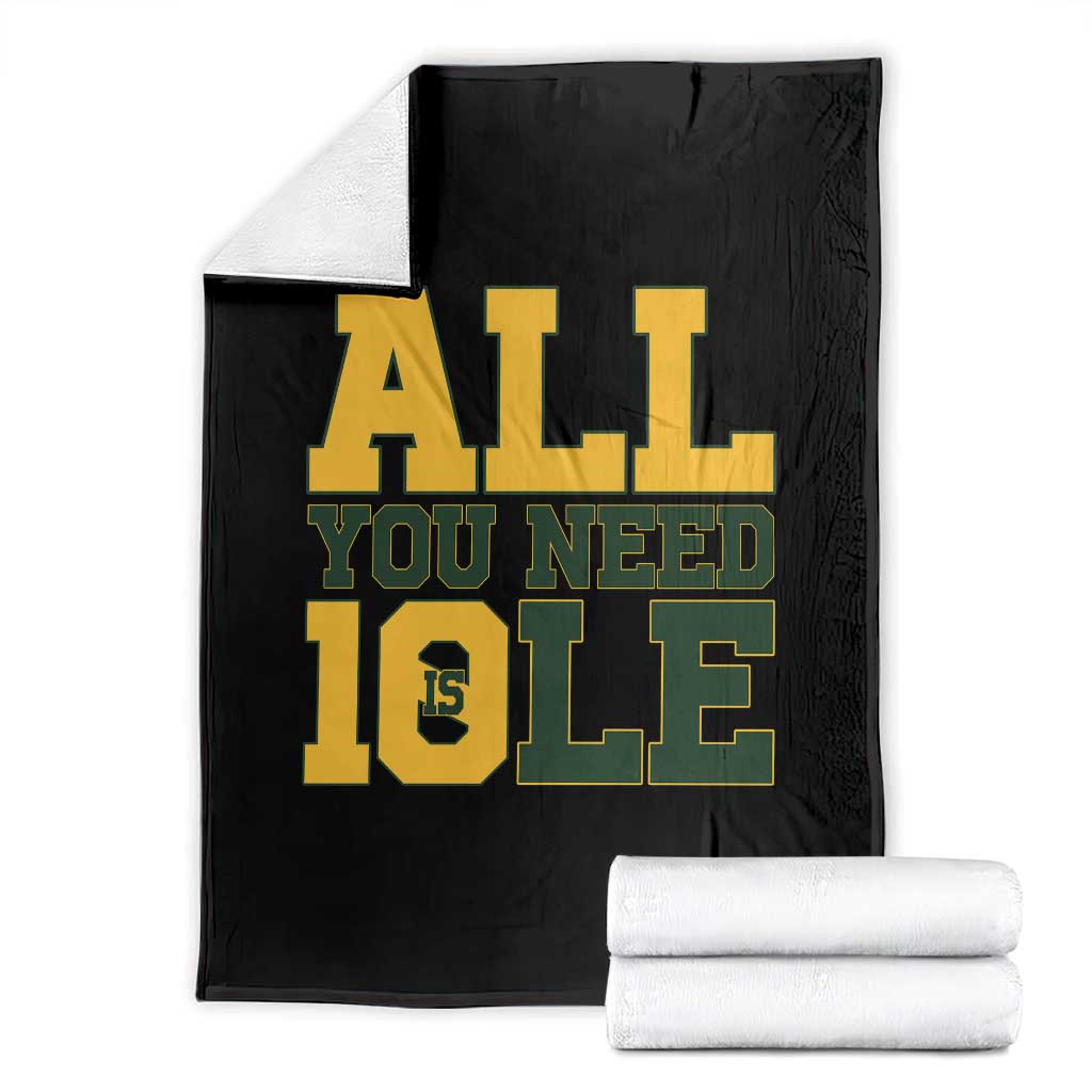 All You Need is Love Throw Blanket Retro Jordan GB Football Lover Fan Gift TS10 Black Print Your Wear