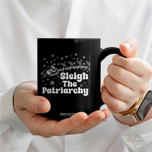 Sleigh The Patriarchy Coffee Mug Christmas Feminist Womens Rights TS10 Print Your Wear
