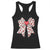 Coquette Valentine's Day Racerback Tank Top Heart Bow TS10 Black Print Your Wear