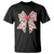 Coquette Valentine's Day T Shirt Heart Bow TS10 Black Print Your Wear