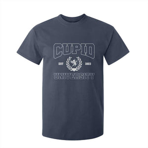 Cupid University T Shirt For Kid Cute Valentine's Day Funny College TS10 Navy Print Your Wear