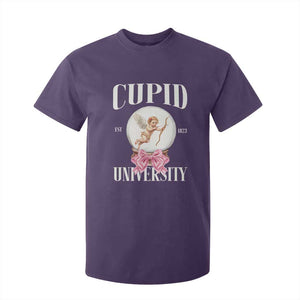 Cupid University T Shirt For Kid Cute Valentine's Day College TS10 Purple Print Your Wear