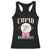 Cupid University Racerback Tank Top Cute Valentine's Day College TS10 Black Print Your Wear