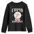 Cupid University Youth Sweatshirt Cute Valentine's Day College TS10 Black Print Your Wear