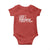 Funny Single Baby Onesie I Don't Need A Valentine I Need A Nap Valentines Day TS10 Red Print Your Wear