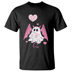 Valentines Ghost T Shirt Be My Boo Cute Funny TS10 Black Print Your Wear