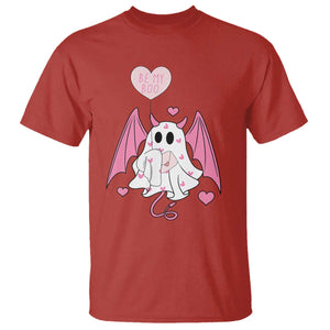 Valentines Ghost T Shirt Be My Boo Cute Funny TS10 Red Print Your Wear