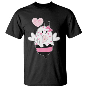 Valentines Ghost T Shirt Be My Boo Bee Boobee Coquette Cute Funny TS10 Black Print Your Wear