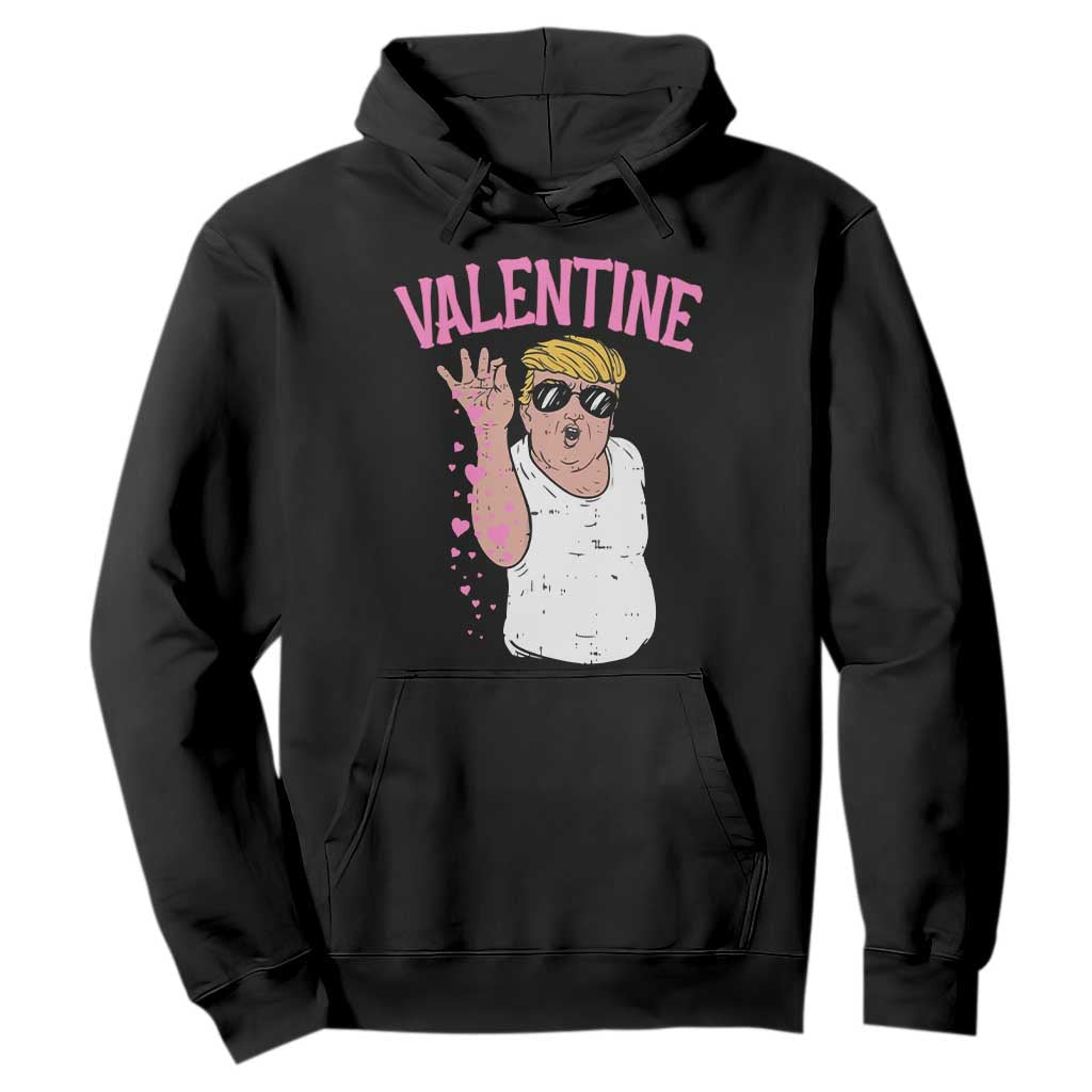 Trump Bae Valentine Heart Hoodie TS10 Black Print Your Wear