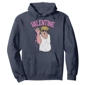 Trump Bae Valentine Heart Hoodie TS10 Navy Print Your Wear