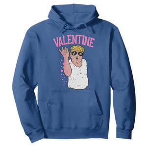 Trump Bae Valentine Heart Hoodie TS10 Royal Blue Print Your Wear