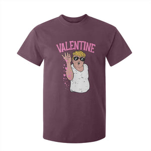 Trump Bae Valentine Heart T Shirt For Kid TS10 Maroon Print Your Wear