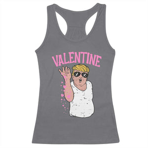 Trump Bae Valentine Heart Racerback Tank Top TS10 Charcoal Print Your Wear