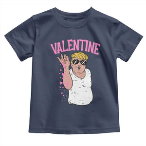 Trump Bae Valentine Heart Toddler T Shirt TS10 Navy Print Your Wear