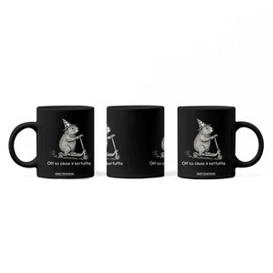 Funny Groundhog Off To Cause A Kerfuffle Coffee Mug TS10 Print Your Wear
