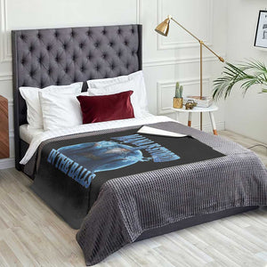 Funny Wizard Throw Blanket Mana is Stored in The Balls Magician Sorcerer Witcher TS10 Print Your Wear