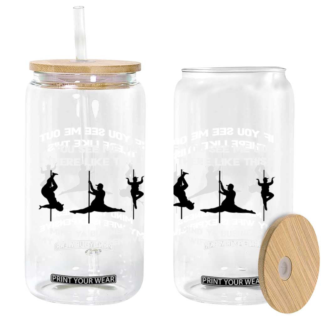 Sarcastic Husband Glass Can Mind Your Business My Wife Is Expensive TS10 Print Your Wear