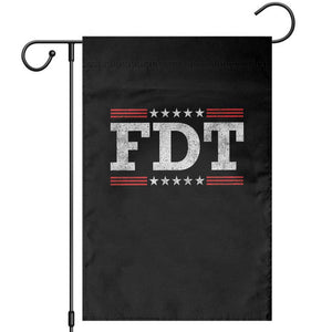 FDT Garden Flag Resistance Resist Tyranny Support TS10 Black Print Your Wear