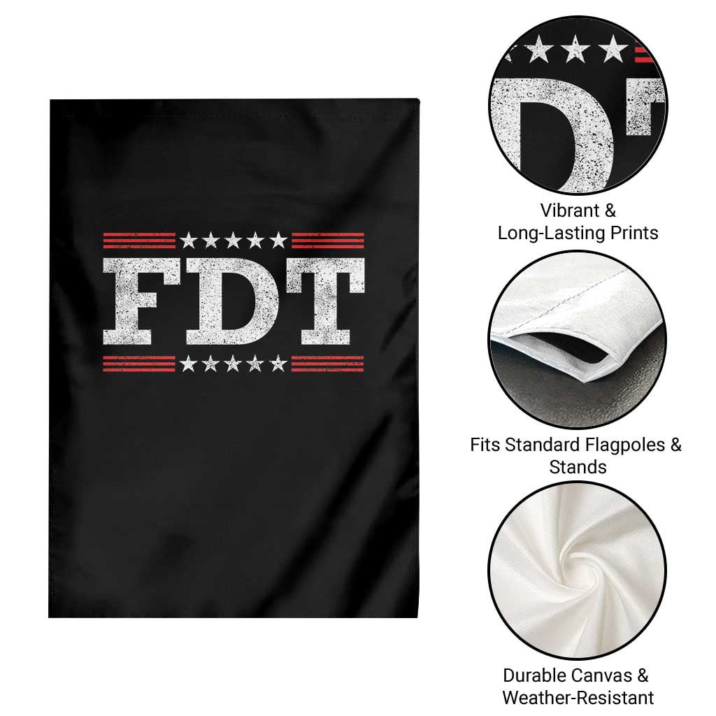 FDT Garden Flag Resistance Resist Tyranny Support TS10 Print Your Wear