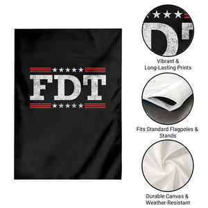 FDT Garden Flag Resistance Resist Tyranny Support TS10 Print Your Wear