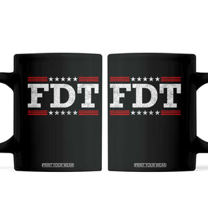 FDT Coffee Mug Resistance Resist Tyranny Support TS10 Black Print Your Wear