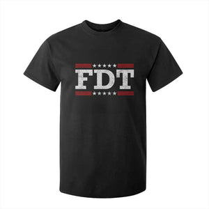 FDT T Shirt For Kid Resistance Resist Tyranny Support TS10 Black Print Your Wear