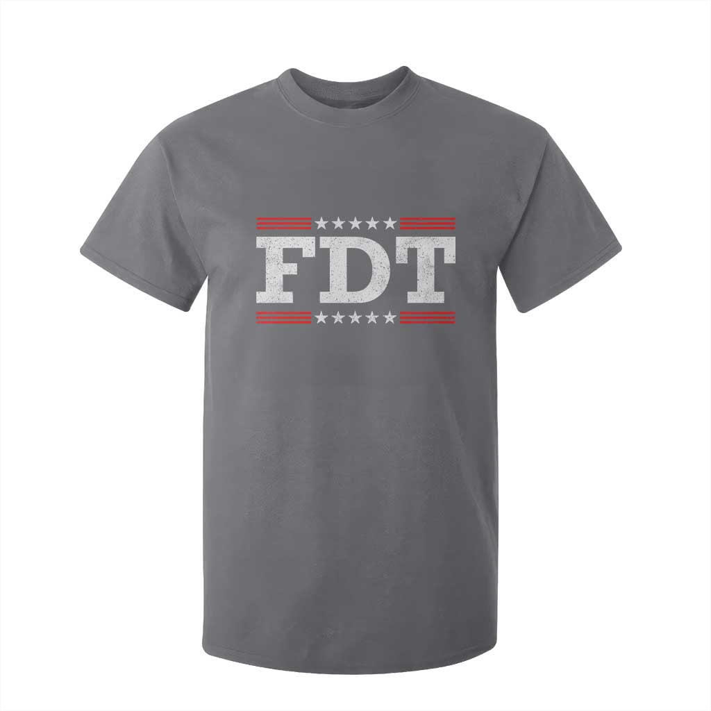 FDT T Shirt For Kid Resistance Resist Tyranny Support TS10 Charcoal Print Your Wear