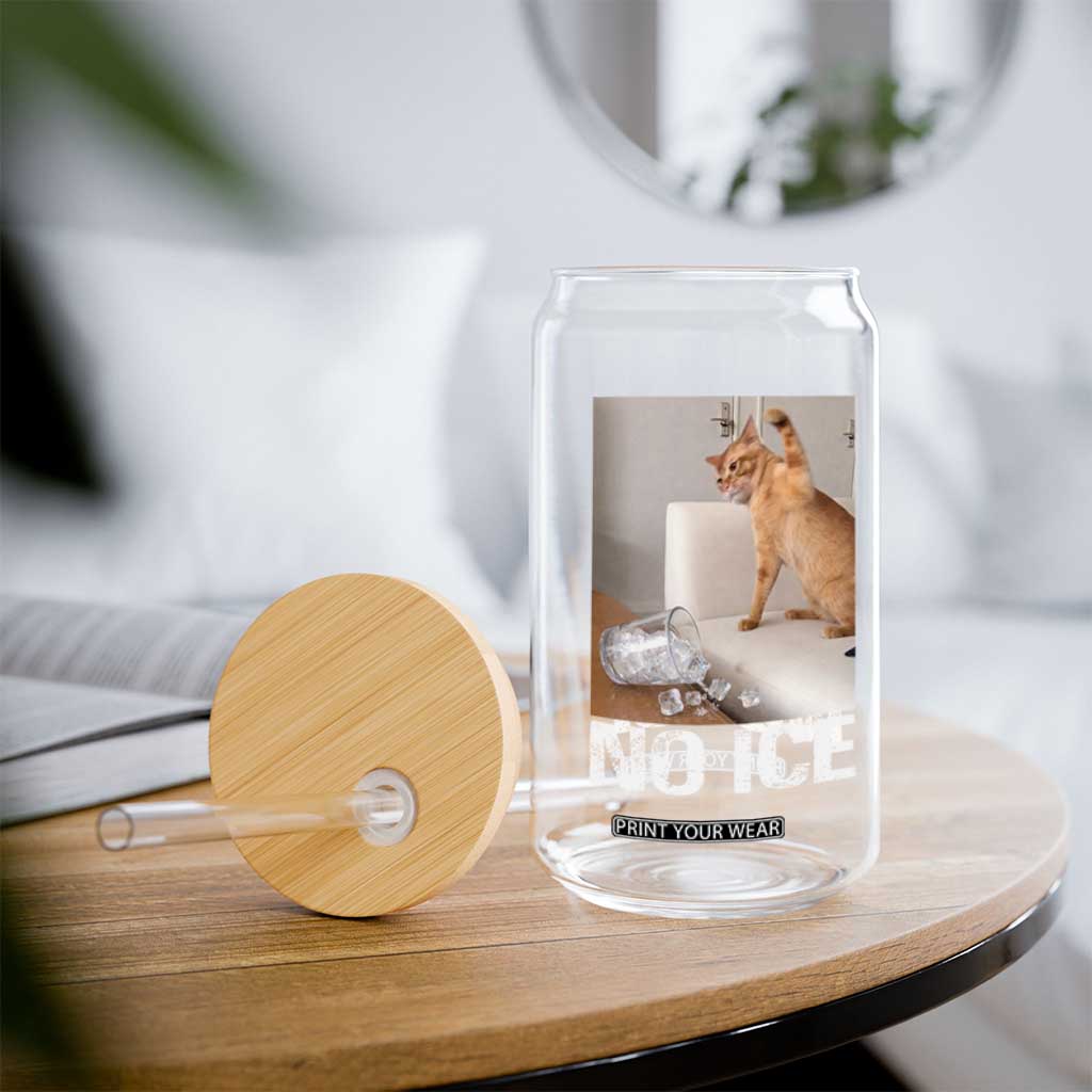 Funny Cat Meme No Ice Glass Can Subtle FDT Political Satire Satirical Humor TS10 Print Your Wear