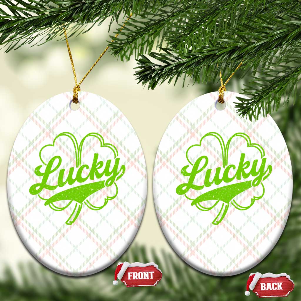Vintage Lucky Shamrock Ceramic Ornament Irish St Patricks Day TS10 Print Your Wear