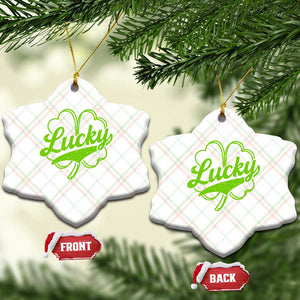 Vintage Lucky Shamrock Ceramic Ornament Irish St Patricks Day TS10 Print Your Wear