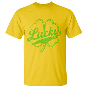 Vintage Lucky Shamrock T Shirt Irish St Patricks Day TS10 Daisy Print Your Wear