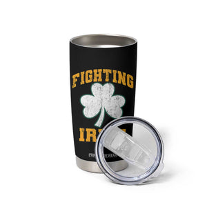 Vintage Fighting Irish Tumbler Cup Retro History Gold Shamrock TS10 Print Your Wear