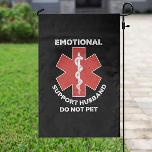Do Not Pet Husband Garden Flag Funny Sarcastic Saying TS10 Print Your Wear