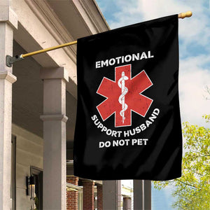 Do Not Pet Husband Garden Flag Funny Sarcastic Saying TS10 Print Your Wear