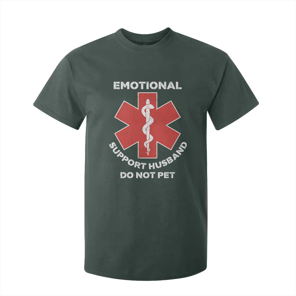 Do Not Pet Husband T Shirt For Kid Funny Sarcastic Saying TS10 Dark Forest Green Print Your Wear