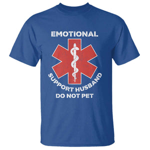 Do Not Pet Husband T Shirt Funny Sarcastic Saying TS10 Royal Blue Print Your Wear