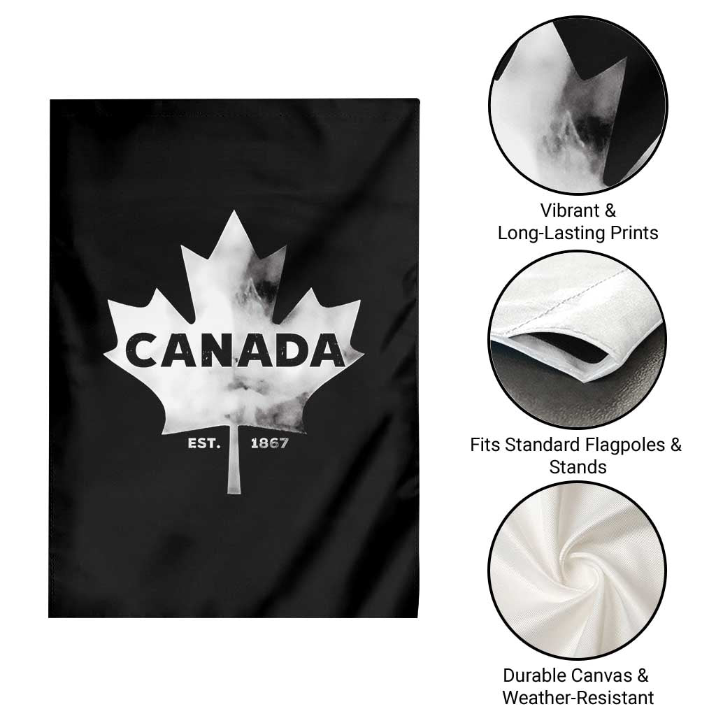 Canada Flag Garden Flag Canadian Maple Leaf Vintage Retro Sport TS10 Print Your Wear