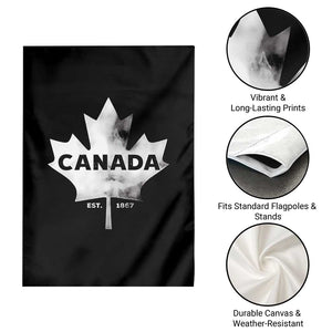 Canada Flag Garden Flag Canadian Maple Leaf Vintage Retro Sport TS10 Print Your Wear
