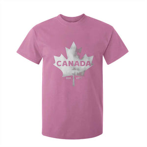Canada Flag T Shirt For Kid Canadian Maple Leaf Vintage Retro Sport TS10 Azalea Print Your Wear