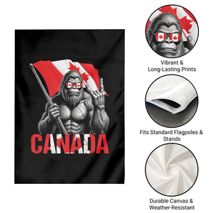 Bigfoot Canada Flag Garden Flag Canadian Maple Leaf Patriotic Sasquatch TS10 Print Your Wear
