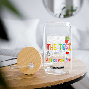 Rock The Test Day Glass Can Teacher Exam Testing Outfit Just Do Your Best TS10 Print Your Wear