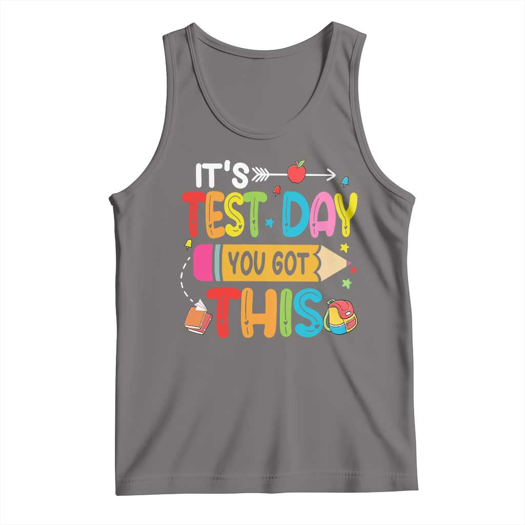 Test Day You Got This Tank Top TS10 Deep Heather Print Your Wear