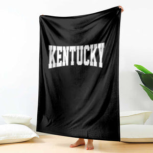 Kentucky Throw Blanket Retro Varsity Kentucky Lover KY State TS10 Print Your Wear