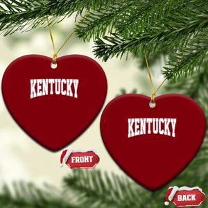 Kentucky Ceramic Ornament Retro Varsity Kentucky Lover KY State TS10 Print Your Wear